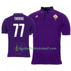 Fußballtrikots ACF Fiorentina Cyril Thereau 77  2018-2019 Kurzarm Heimtrikotsatz kaufen